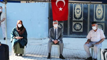 Vali Doğan’dan Taziye Ziyareti