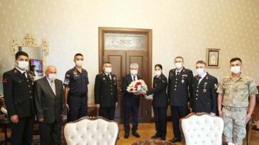 Jandarma’dan 182. Yıl Ziyareti