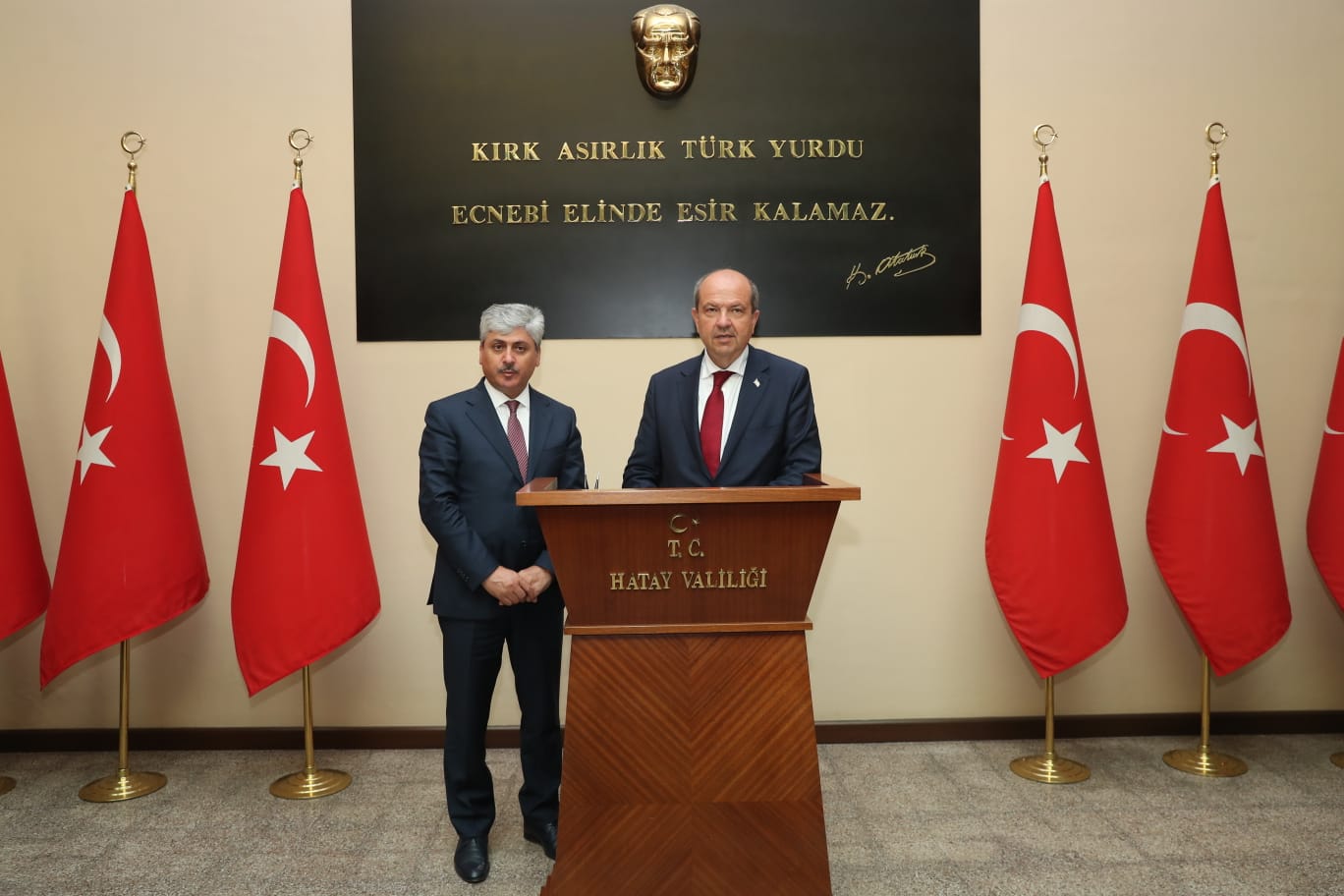 Başbakan Tatar’dan Vali Doğan’a Ziyaret