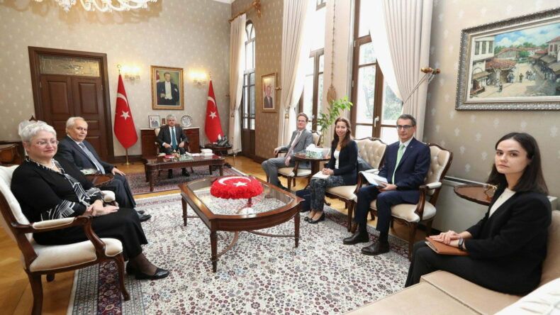 Vali Doğan, AB Delegasyonu Nikolaus Meyer-Landrut’u Kabul Etti