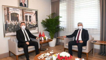 Vali Doğan’dan Adana Valisi Elban’a Ziyaret