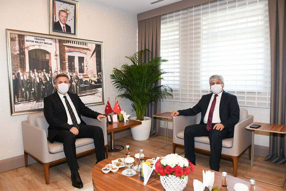 Vali Doğan’dan Adana Valisi Elban’a Ziyaret