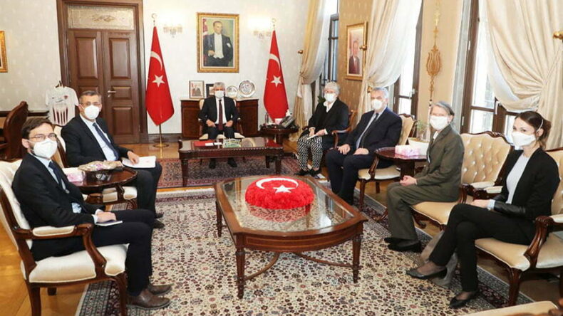 Vali Doğan Almanya Büyükelçisini Kabul Etti