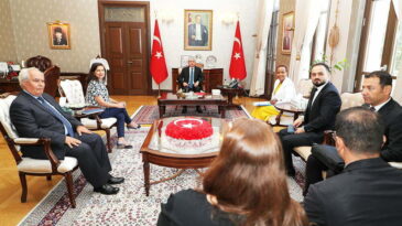 Vali Doğan, BM İnsani İşlerden Sorumlu  Genel Sekreter Yardımcısı Msuya’yı Kabul Etti