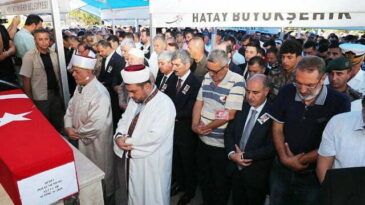 Şehit Polis Ali Uçar son yolculuğuna uğurlandı