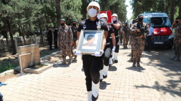 Hatay Şehidini Sonsuzluğa Uğurladı
