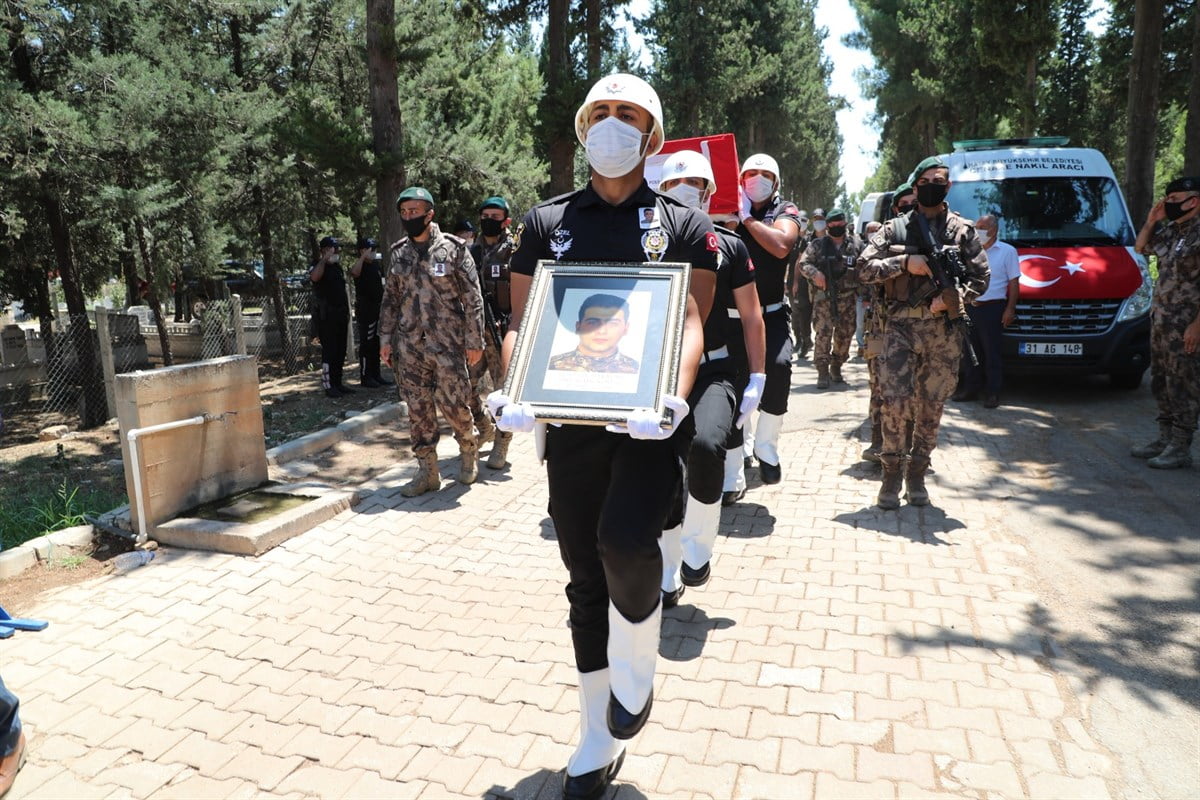 Hatay Şehidini Sonsuzluğa Uğurladı