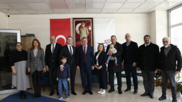 AALEN BELEDİYESİ’NDEN BAŞKAN SAVAŞ’A ZİYARET