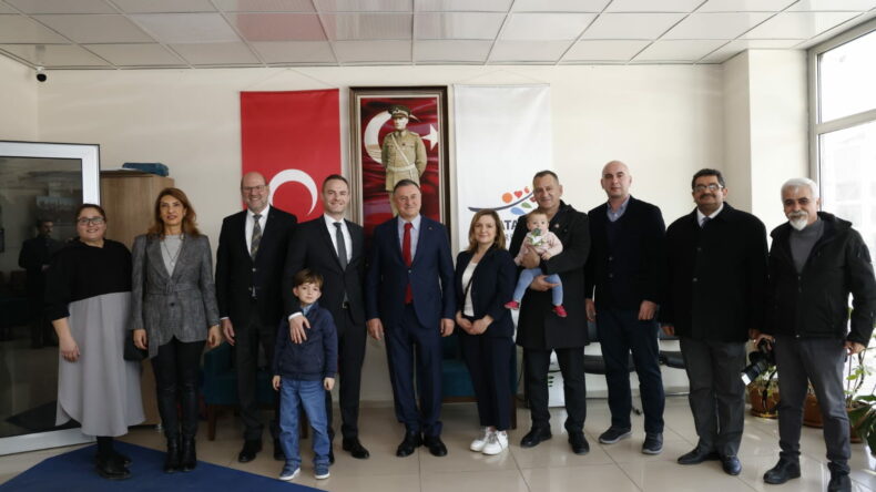 AALEN BELEDİYESİ’NDEN BAŞKAN SAVAŞ’A ZİYARET