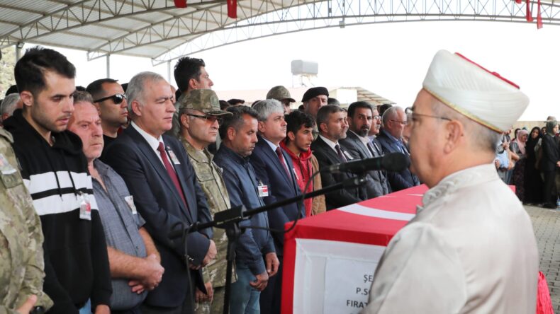 Şehidimizi Son Yolculuğuna Uğurladık