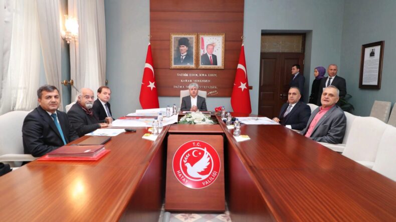 Vali Doğan Başkanlığında, Altınözü Enek OSB Toplantısı Gerçekleştirildi