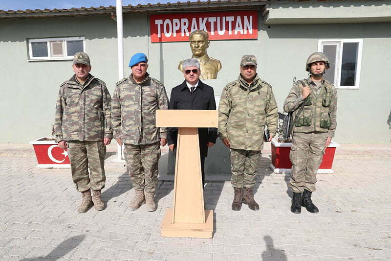 Vali Doğan’dan Sınırın Sıfır Noktasındaki Birliklere Ziyaret