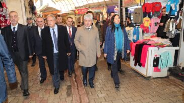 Vali Doğan’dan Esnaf Ziyareti