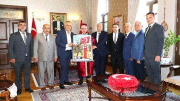 Vali Doğan’a, Ahilik Haftası Ziyareti