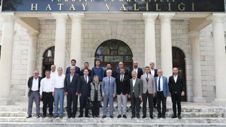 Vali Doğan, Muhtarlardan Oluşan Heyeti Kabul Etti