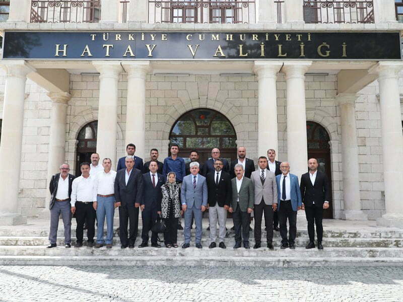 Vali Doğan, Muhtarlardan Oluşan Heyeti Kabul Etti