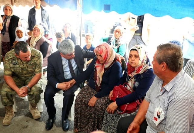 Vali Doğan’dan Şehit Kurt’un Ailesine Taziye