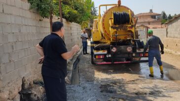 MAHALLELERDE TEMİZLİK ÇALIŞMASI BAŞLATILDI