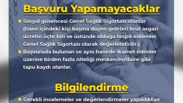 HBB, SOSYAL YARDIM BAŞVURULARINI BAŞLATTI