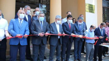 Vali Doğan Kütüphane Açılışını Yaptı