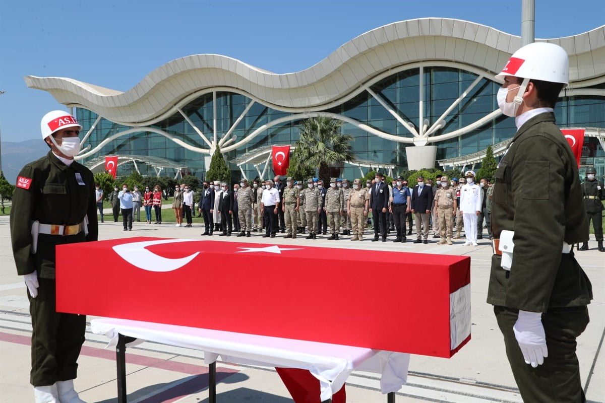 Şehit Tuğgeneralimizi Memleketine Uğurladık