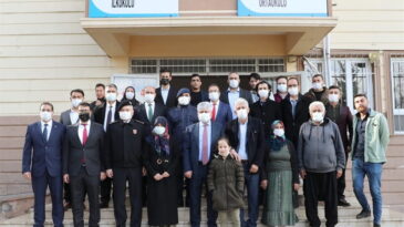 Vali Doğan, Bitiren Şehit Harun Çınar İlkokul ve Ortaokulu’nu  Ziyaret Etti