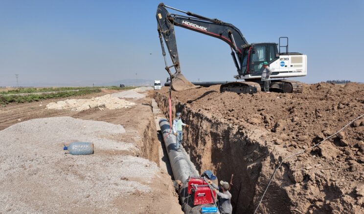 GÖLBAŞI İÇME SUYU PROJESİ’NİN YÜZDE 65’İ TAMAMLANDI
