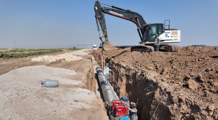 GÖLBAŞI İÇME SUYU PROJESİ’NİN YÜZDE 65’İ TAMAMLANDI