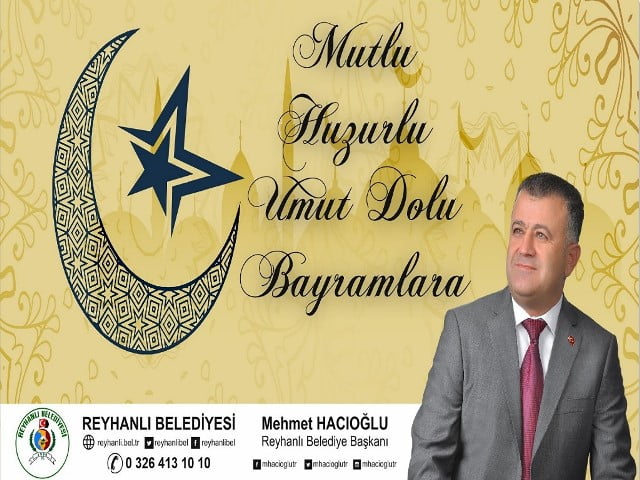 BAŞKAN HACIOĞLU’NUN RAMAZAN BAYRAMI MESAJI
