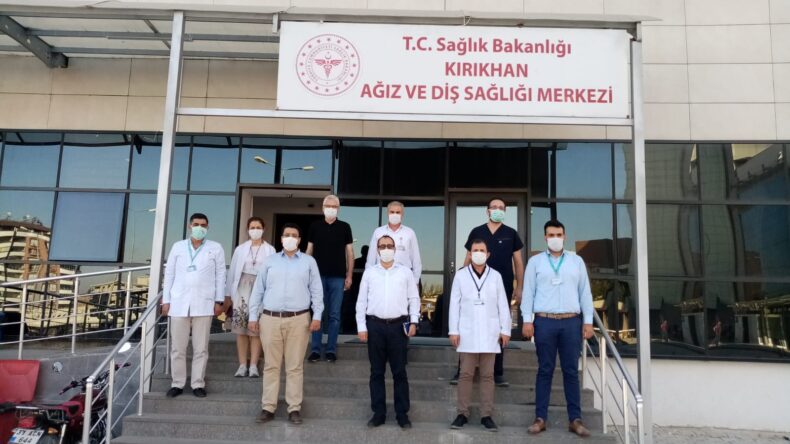 İL SAĞLIK MÜDÜRÜ HAMBOLAT KIRIKHAN SAĞLIK TESİSLERİNİ ZİYARET ETTİ