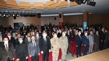 12 MART İSTİKLAL MARŞI’NIN KABULÜ VE MEHMET AKİF ERSOY’U  ANMA PROGRAMI DÜZENLENDİ