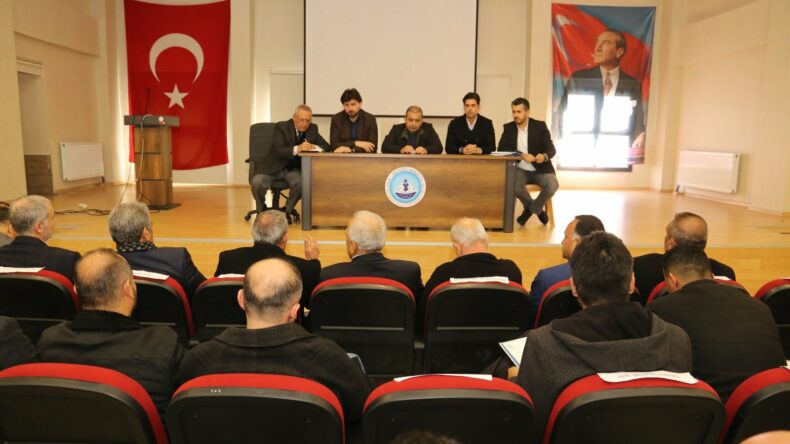 HBB VE HATSU YÖNETİCİLERİ BELENLİ MUHTARLARI DİNLEDİ