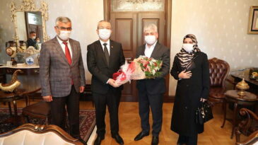 Vali Doğan’a “Camiler ve Din Görevlileri Haftası” Ziyareti