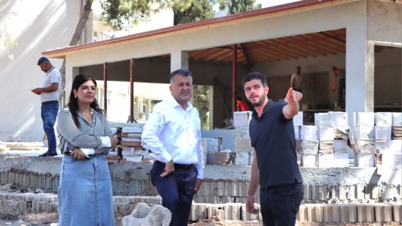 REYHANLI BELEDİYESİNDEN YEŞİL ALAN SEFERBERLİĞİ