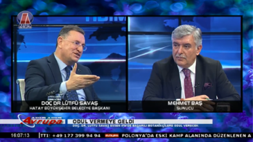 BAŞKAN SAVAŞ  AVRUPA’DA HATAY’I TANITTI