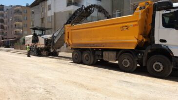 HBB REYHANLI’DA ASFALT  HAZIRLIĞINA BAŞLADI