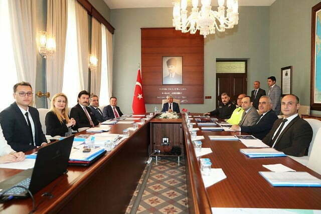 İl Merkezi Trafik Toplantısı Yapıldı