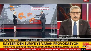 YAYMAN: OLAYLARIN HEDEFİ SURİYE İLE İLİŞKİLERİN YUMUŞAMASIDIR