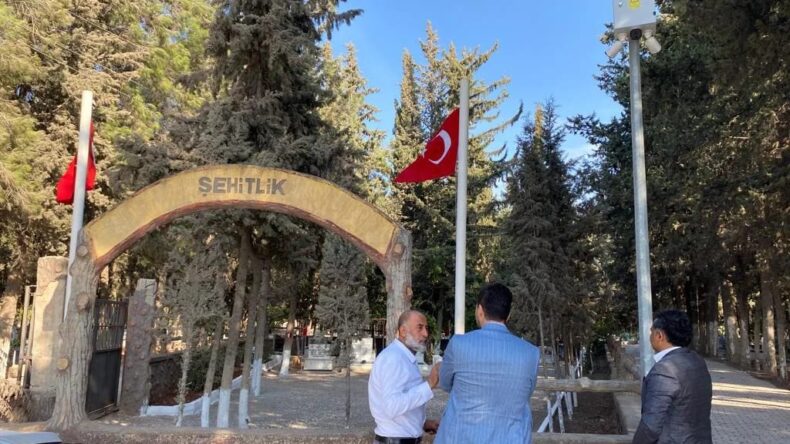 ŞEHİTLİKLERE GÜVENLİK ÖNLEMİ