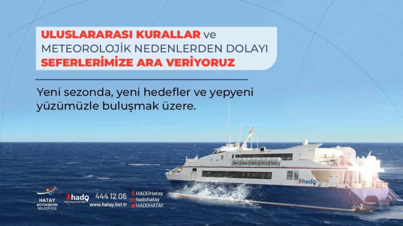 HADO’NUN YENİ SEFERLERİ NİSAN’DA BAŞLAYACAK