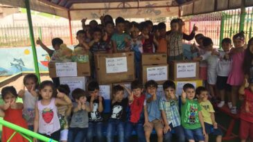 Miniklerden yardımlaşma kampanyası