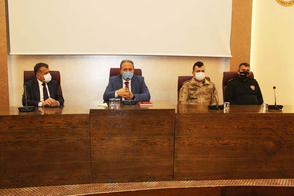 2021 Yılı İlçe İdare Şube Başkanları Toplantısı Yapıldı