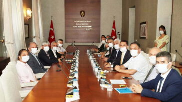 Vali Doğan Başkanlığında  Toplantı Gerçekleştirildi