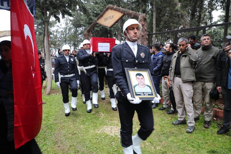 Reyhanlı Şehidini Uğurladı