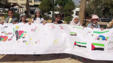 FİLİSTİNLİ ÇOCUKLAR İÇİN ETKİNLİK DÜZENLENDİ