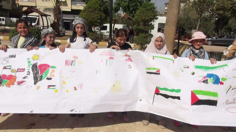 FİLİSTİNLİ ÇOCUKLAR İÇİN ETKİNLİK DÜZENLENDİ