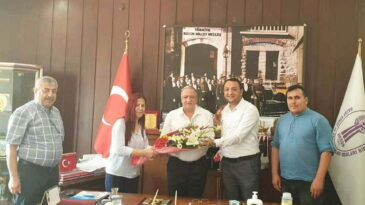 BAŞKAN KUTLU’DAN HESOB’A ZİYARET