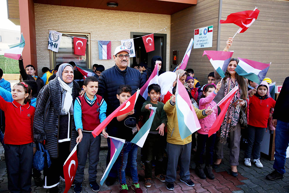 Kuveyt Kızılayı’ndan Reyhanlı Eğitim Köyü’ne ziyaret