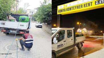 HATAY BÜYÜKŞEHİR MAYIS AYINDA 116 BİN 324 NOKTAYI İLAÇLADI