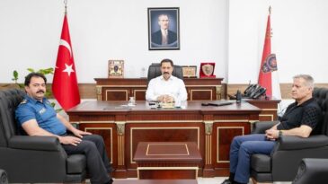 VALİ MASATLI’DAN EMNİYET MÜDÜRÜ GÖKÇE’YE ZİYARET